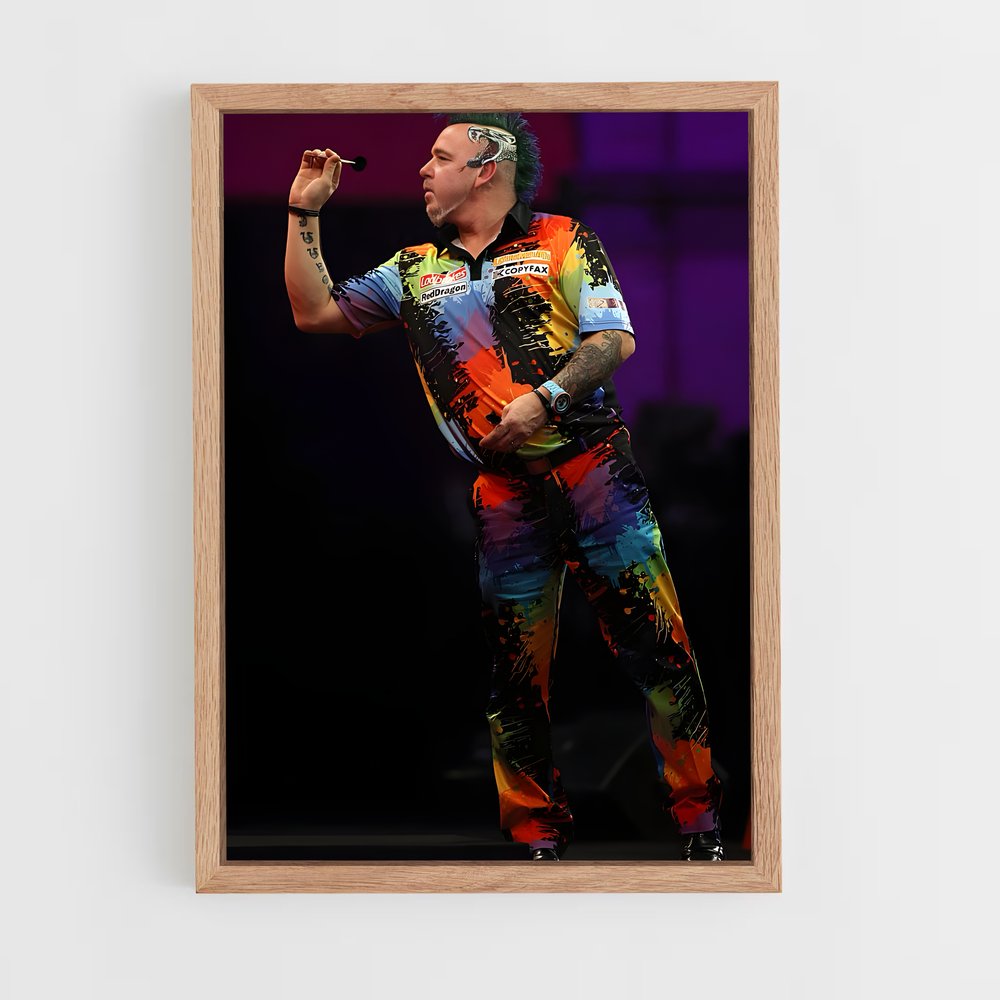 Poster Showman Éclectique – affiche Fléchettes (vue 4)